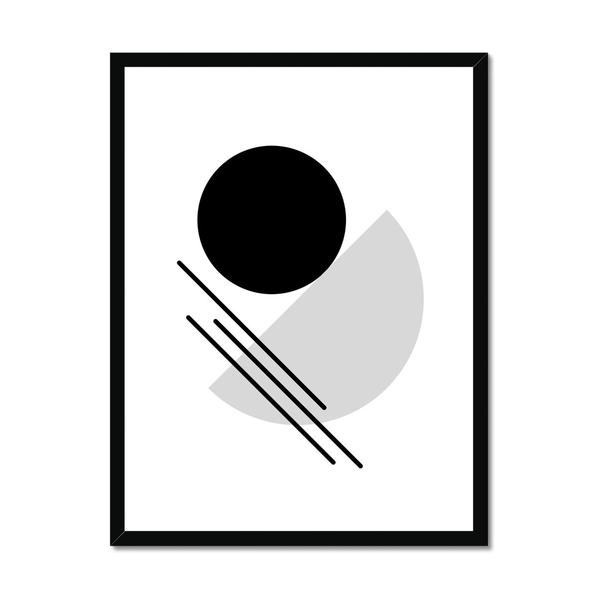 Geo Print 1 Framed Print