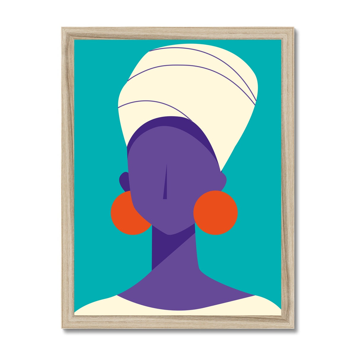 Hoops Framed Print