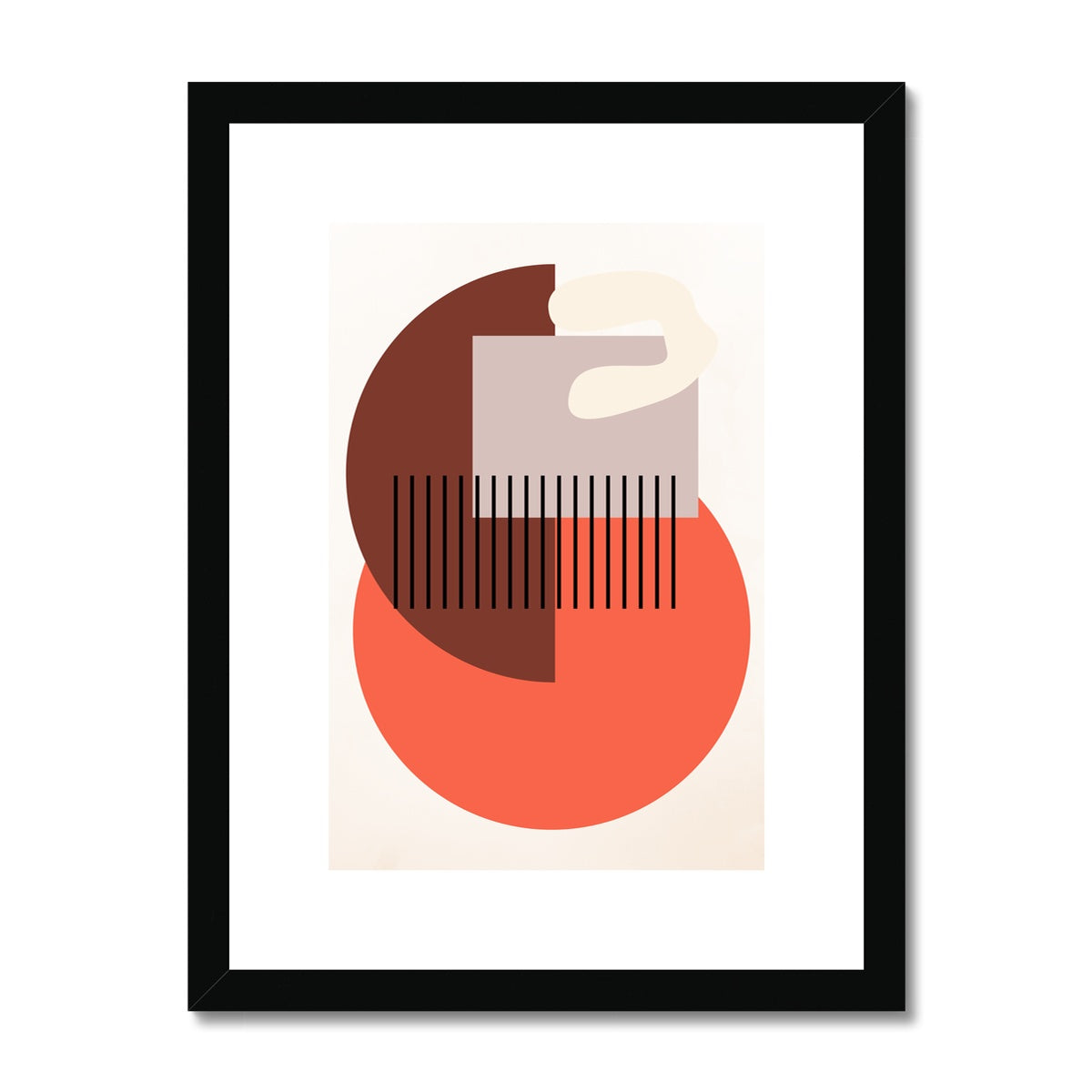 Bau House Framed & Mounted Print