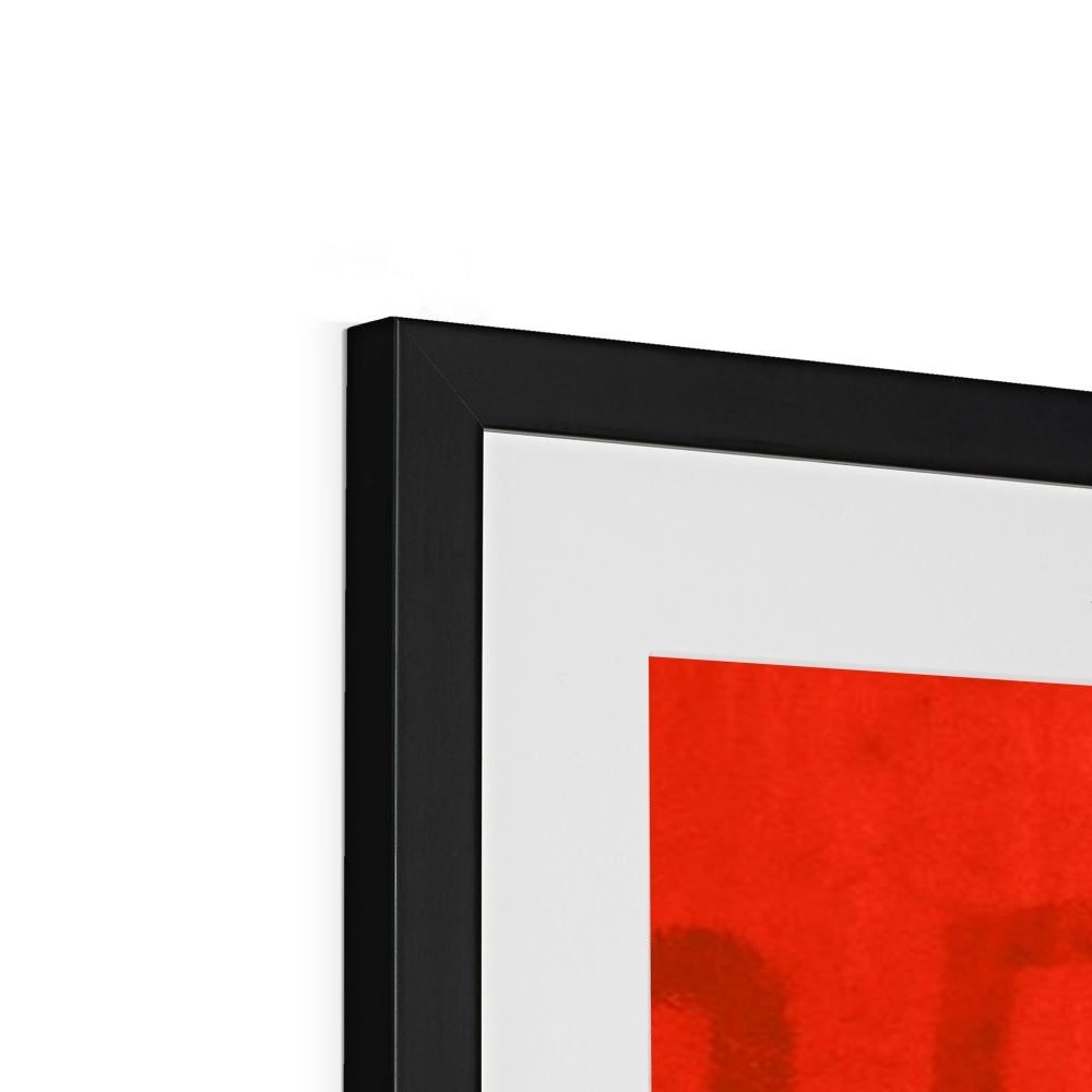 Che Red Framed & Mounted Print