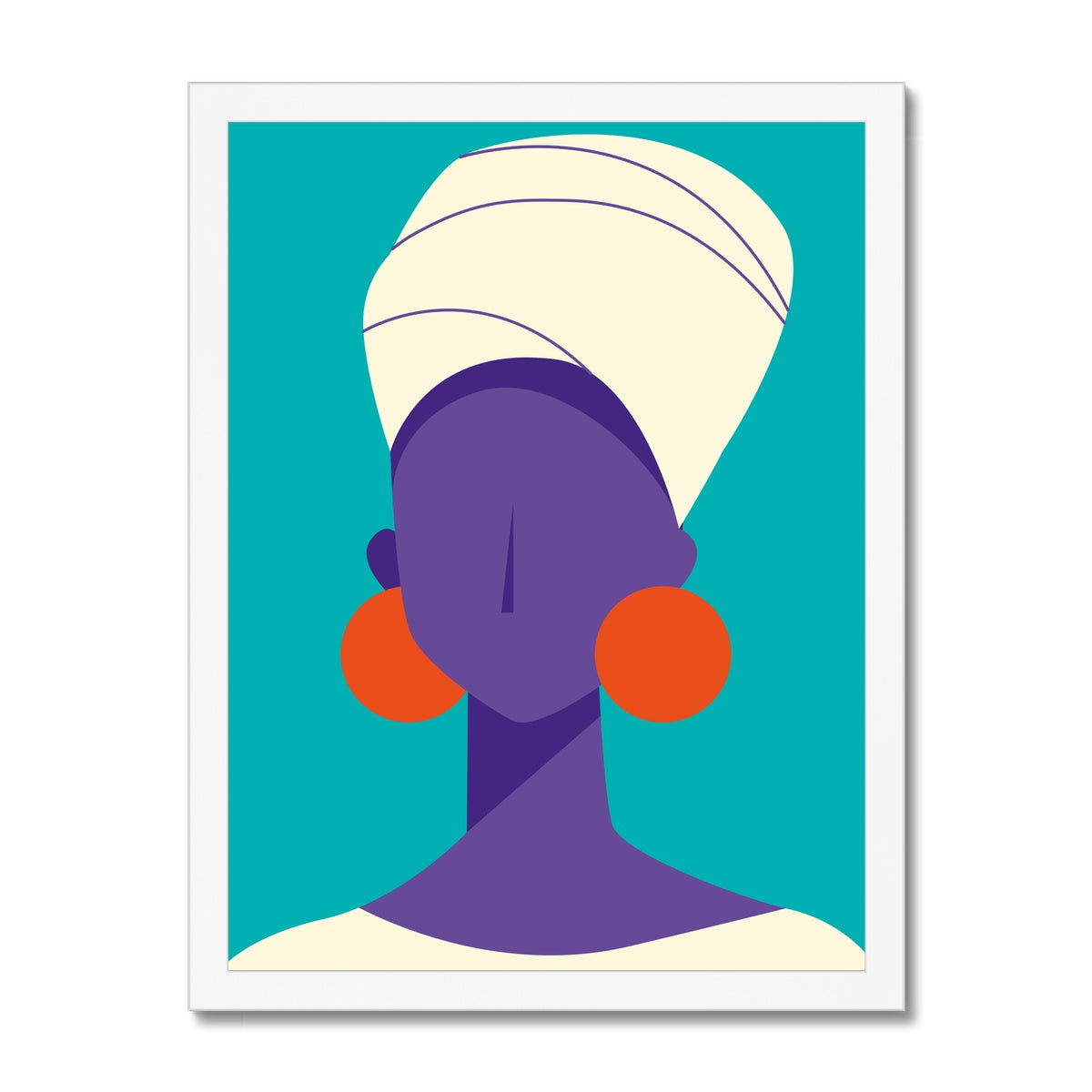 Hoops Framed Print