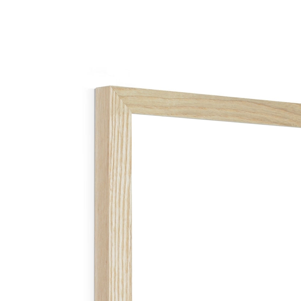 Geo Lines Framed Print