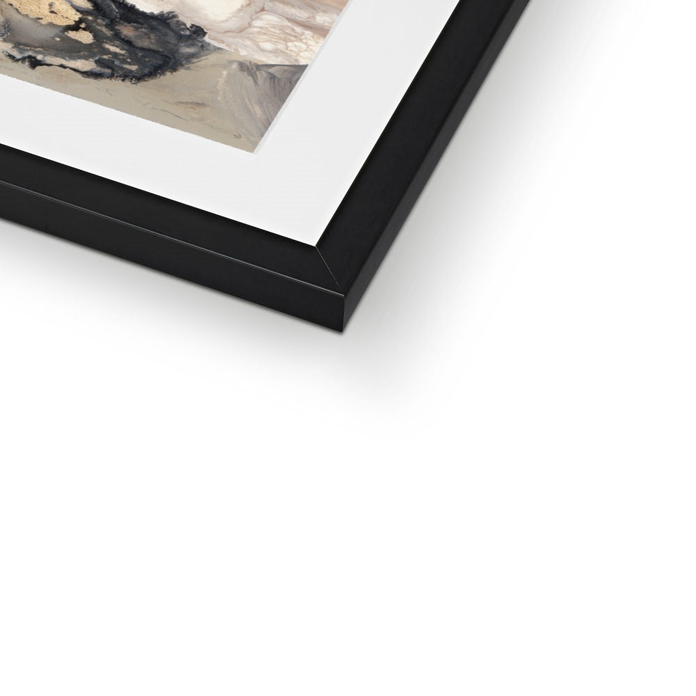 Autumn Marble Framed & Mounted Print