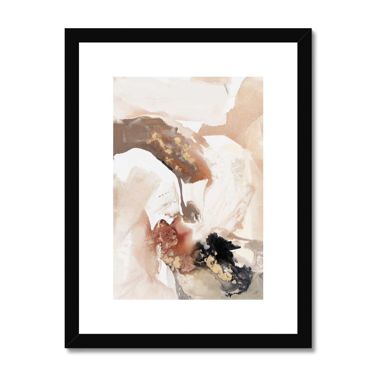 Autumn Marble Framed & Mounted Print