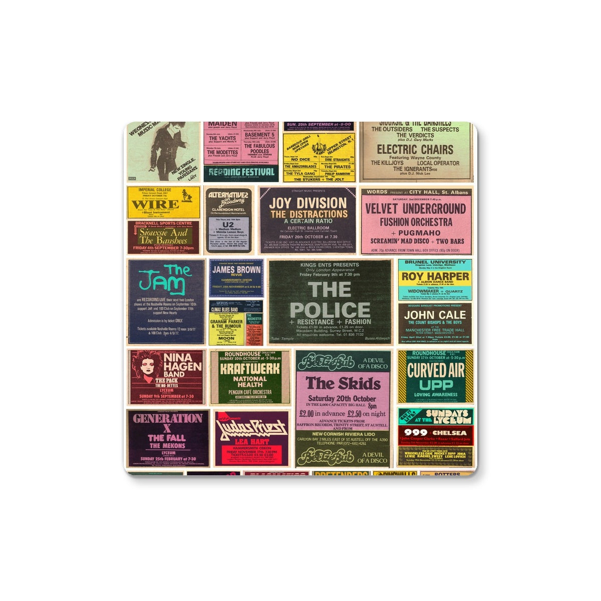 Gig ads from the 70s Coaster