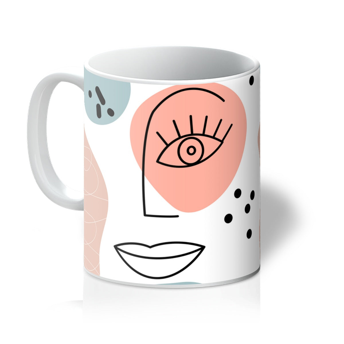 Pastel Faces Mug