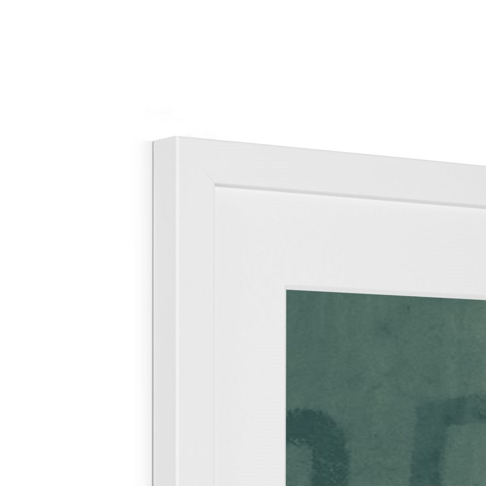 Che Green Framed & Mounted Print