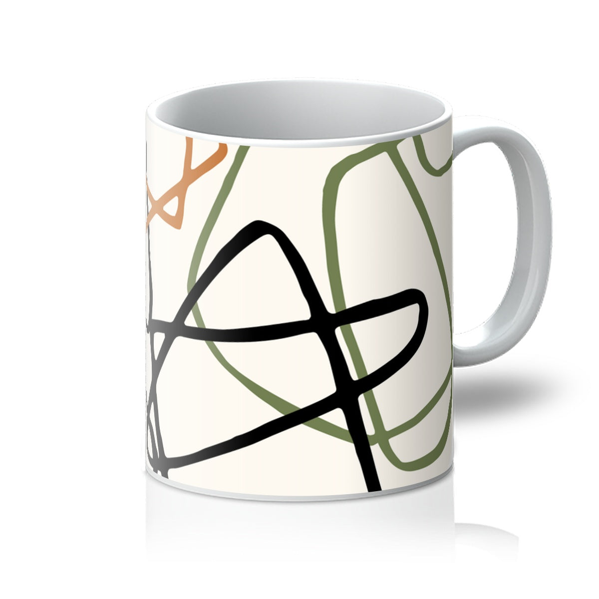 Retro Lines Mug