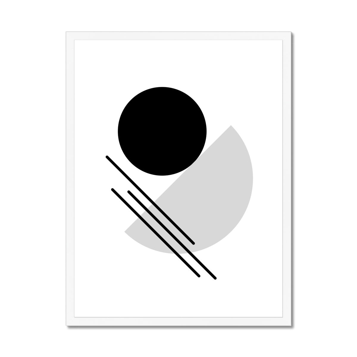 Geo Print 1 Framed Print