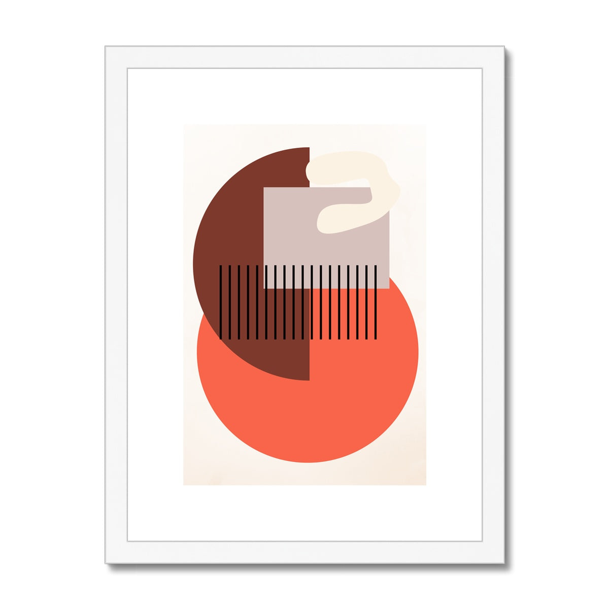 Bau House Framed & Mounted Print
