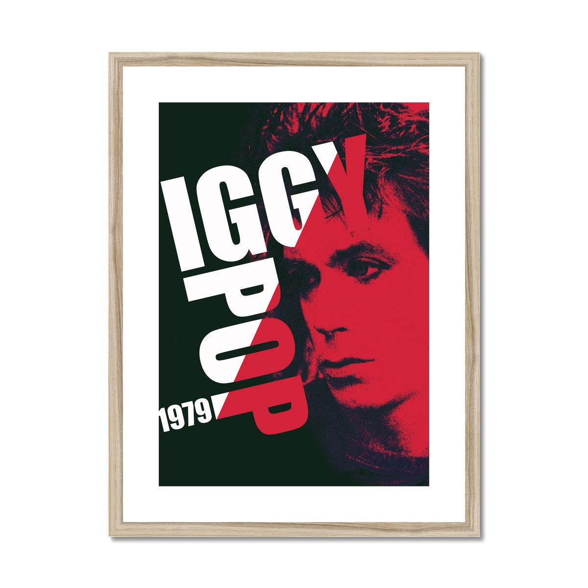 Iggy Pop Framed & Mounted Print
