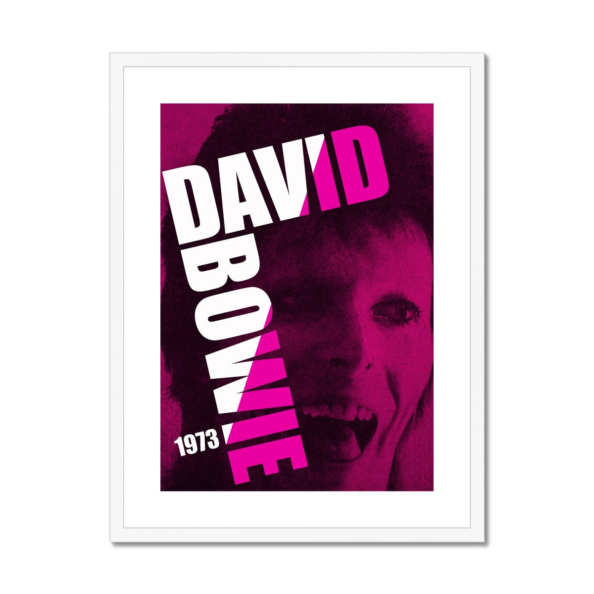 David Bowie Framed & Mounted Print