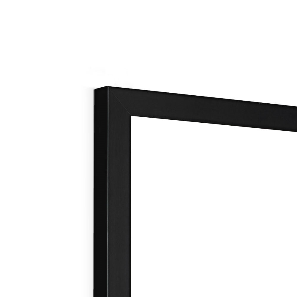 Geo Lines Framed Print