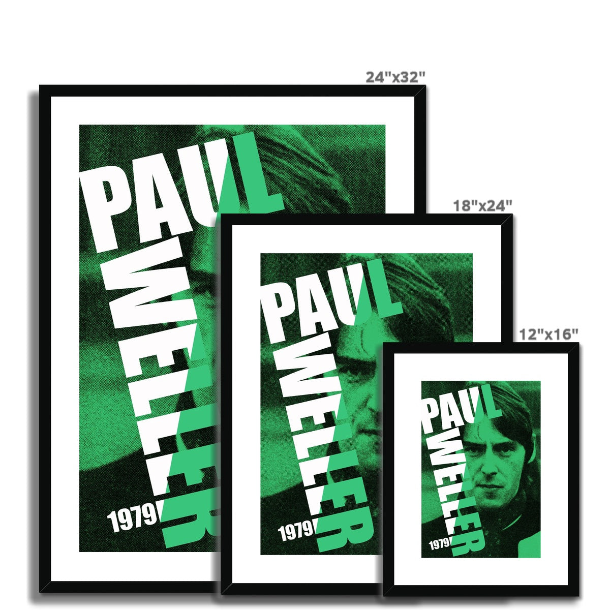 Paul Weller Framed & Mounted Print