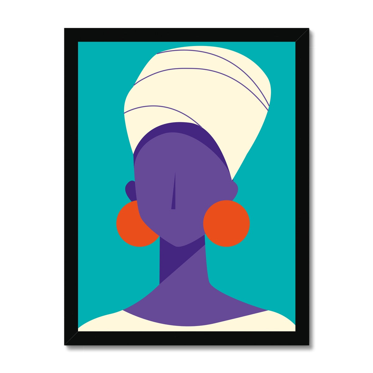 Hoops Framed Print