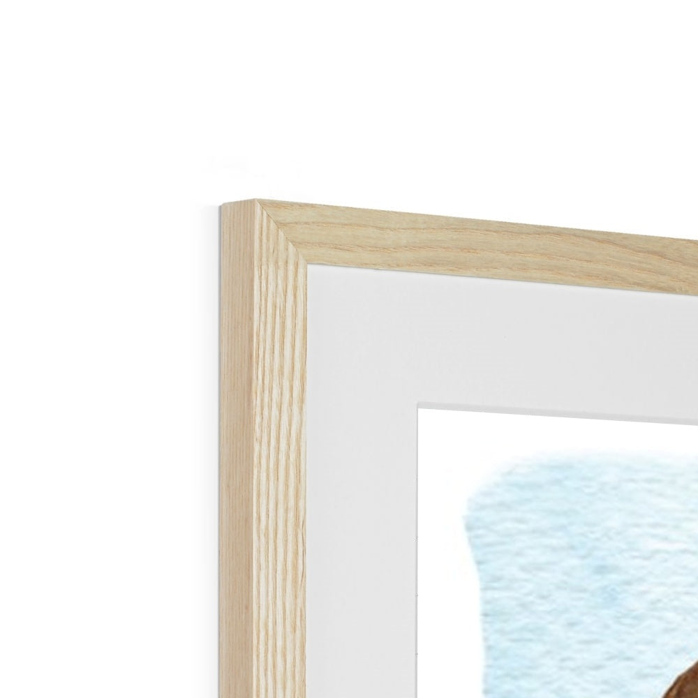 Beach Girl 1 Framed & Mounted Print