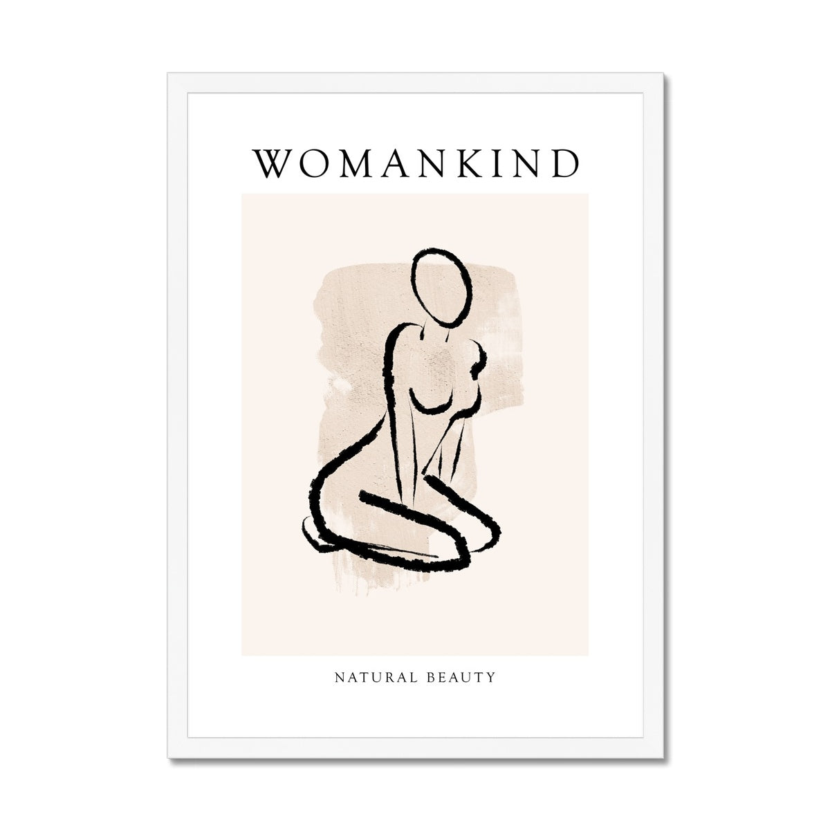 Natural Beauty Framed Print