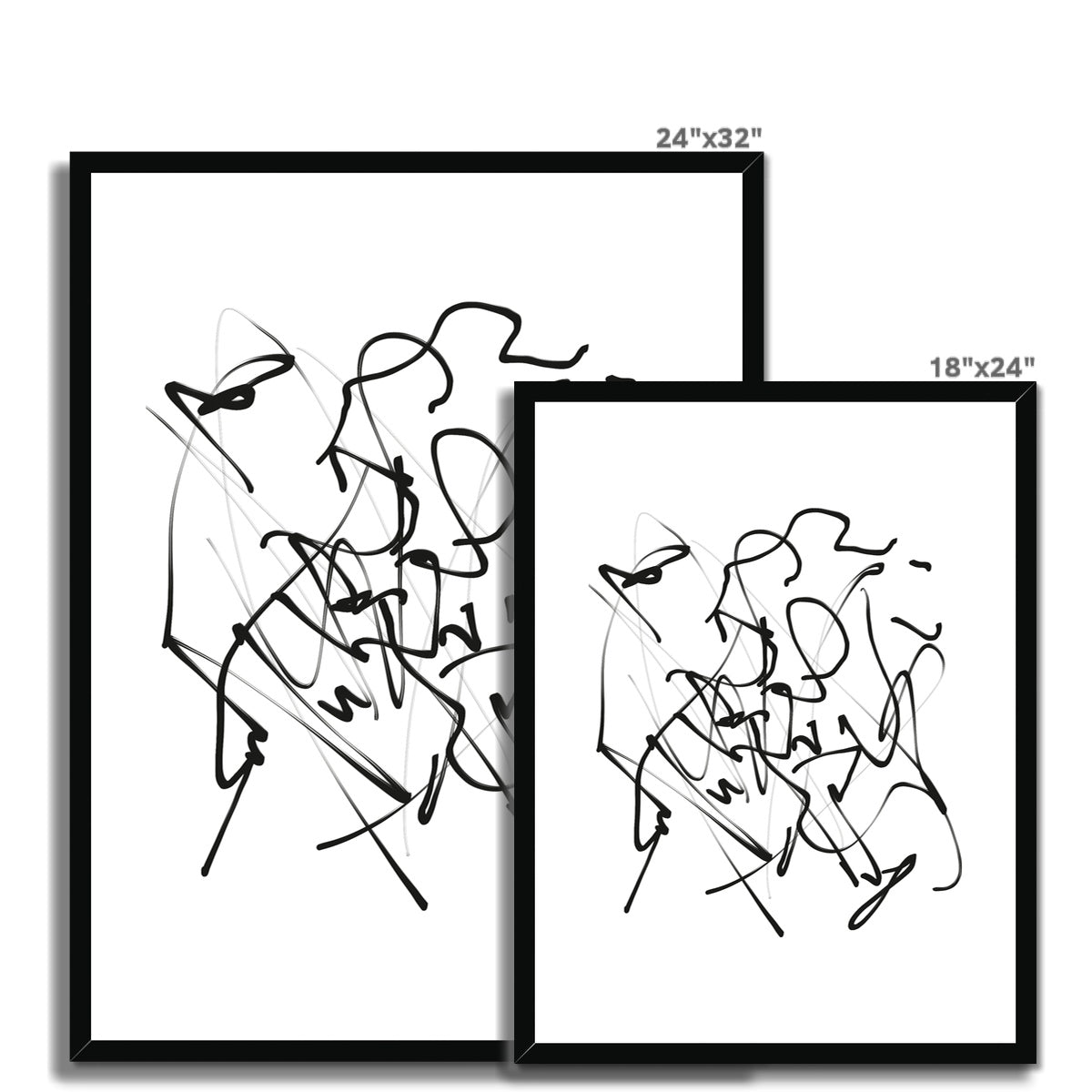 Du Monde Framed & Mounted Print