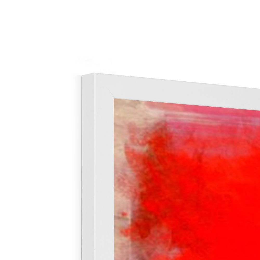 Rotko Magenta Framed Print