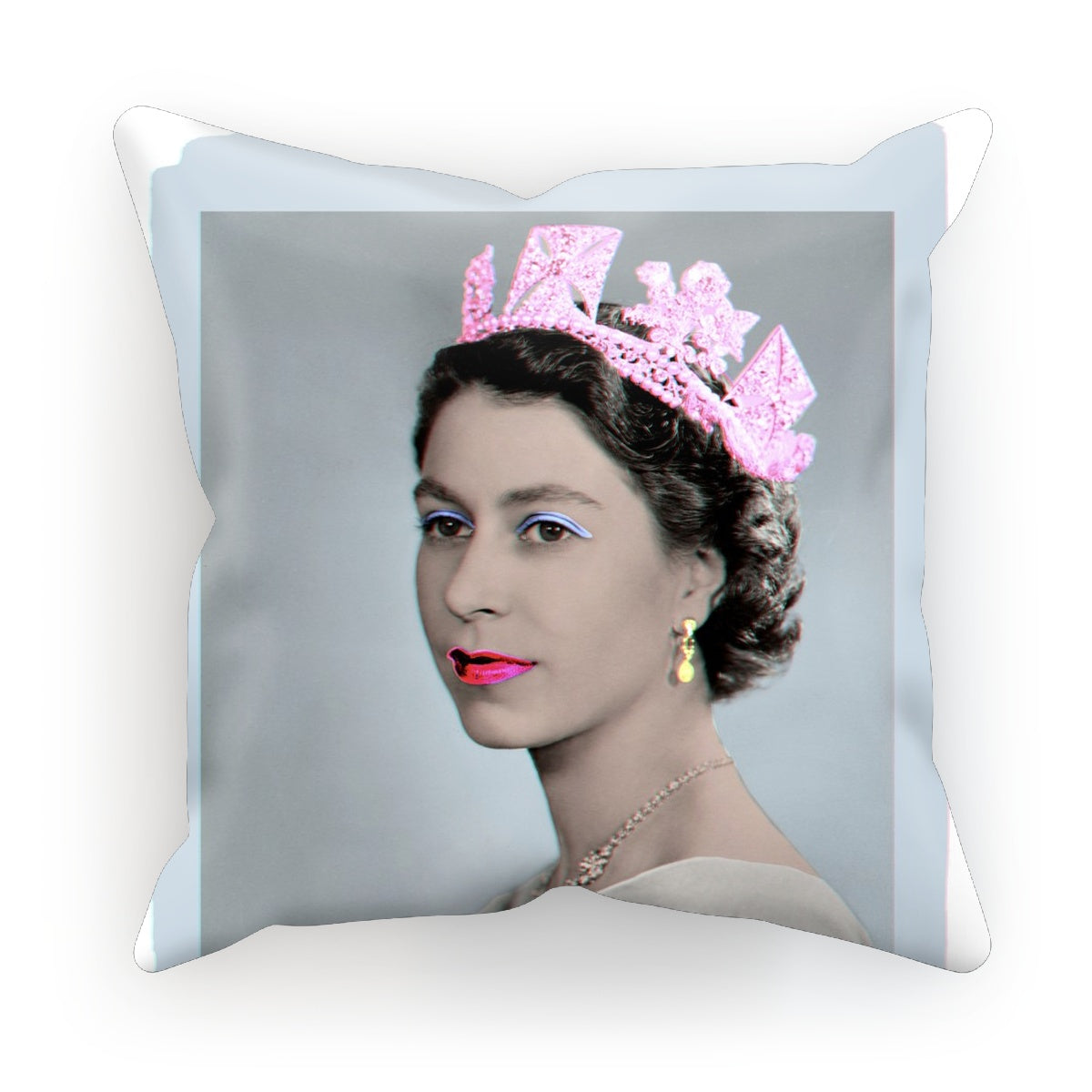Grey Queen Cushion