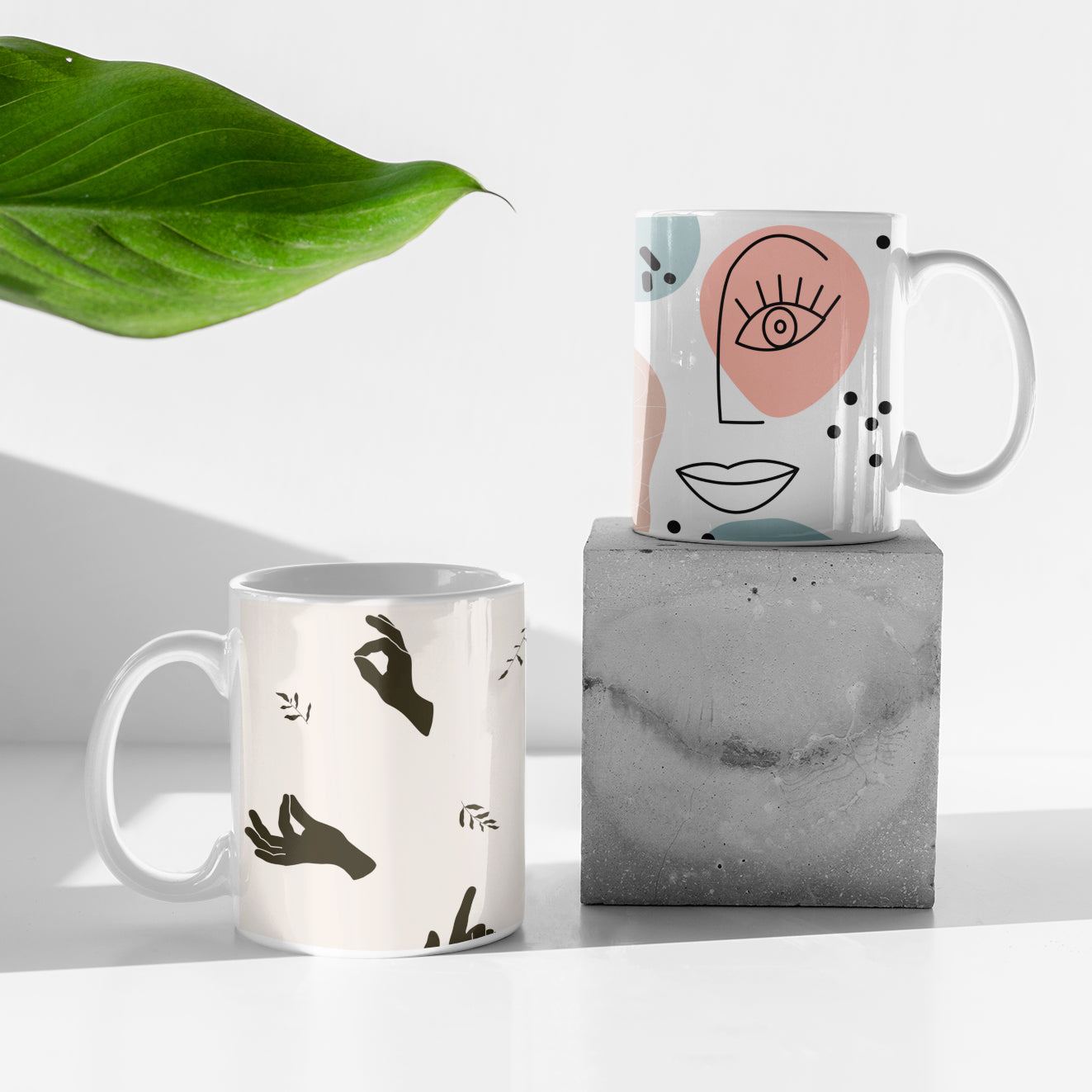 Pastel Faces Mug