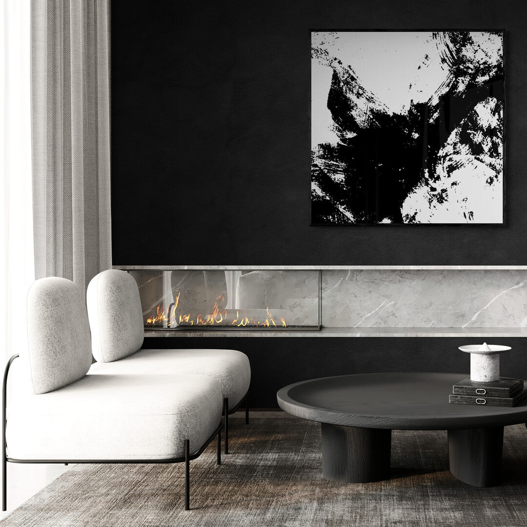 Carrara Framed Canvas
