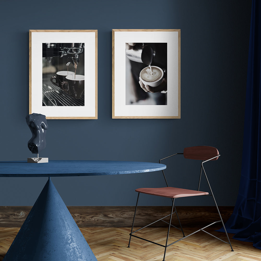 Barista Magic Framed Print