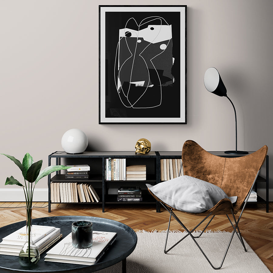 High Contrast Monochrome by Rowdy Space