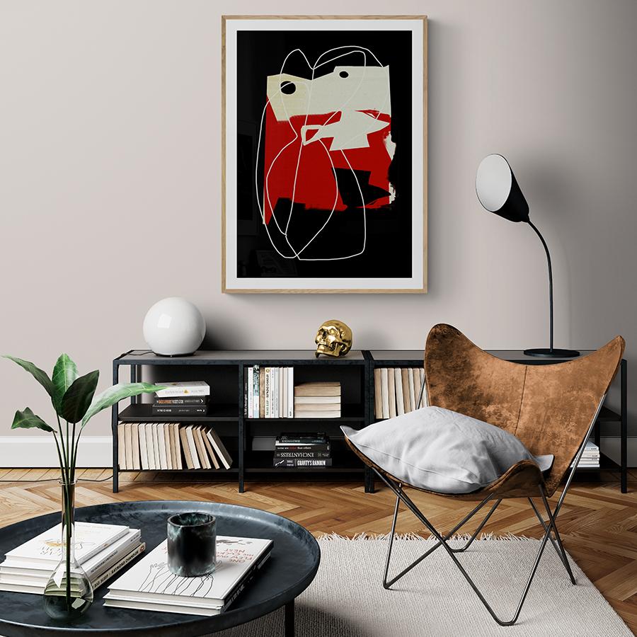 High Contrast Red - Rowdy Space