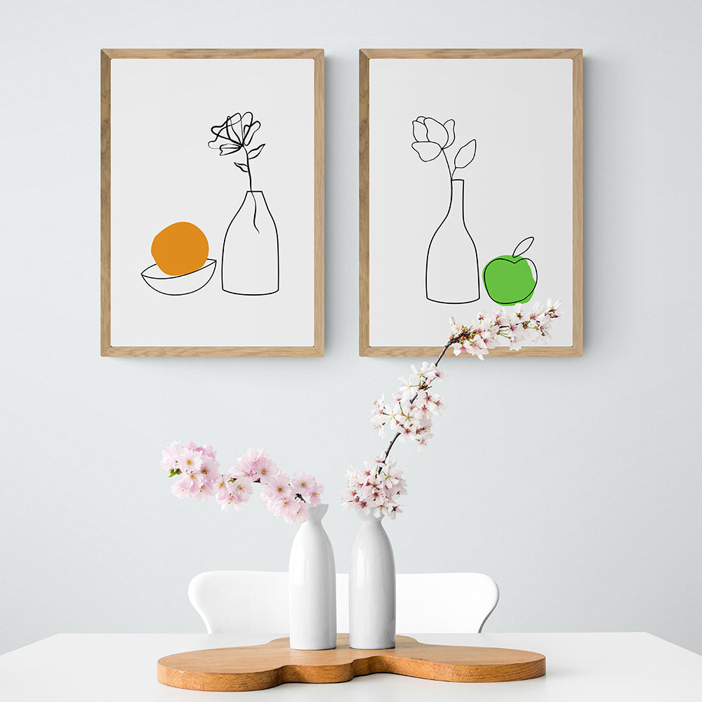 Orange Framed Print