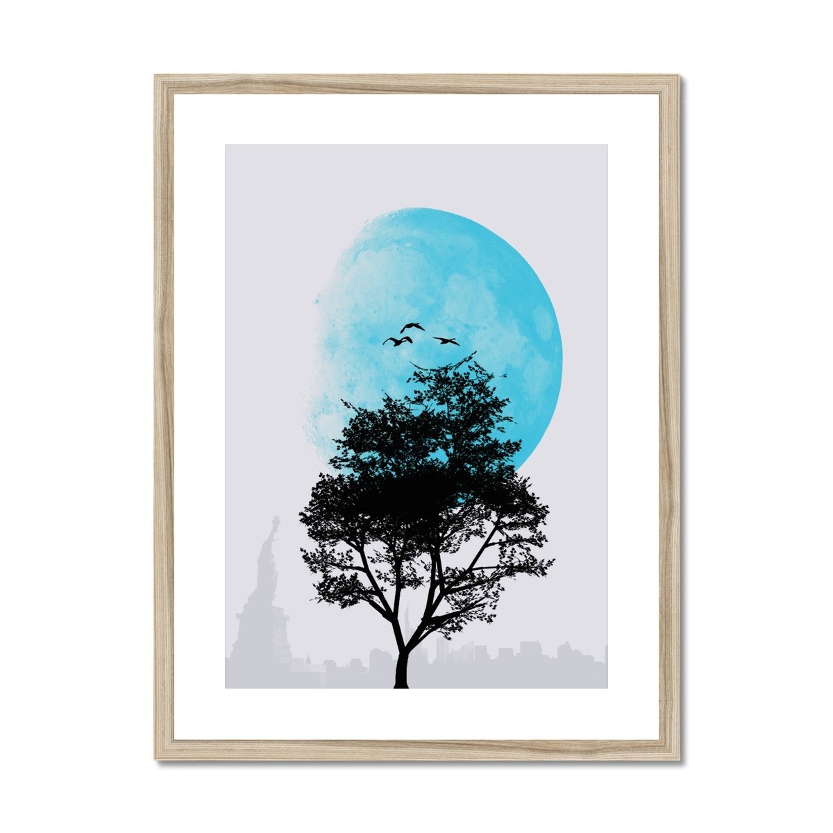 Tree and Moon Dawn - Rowdy Space