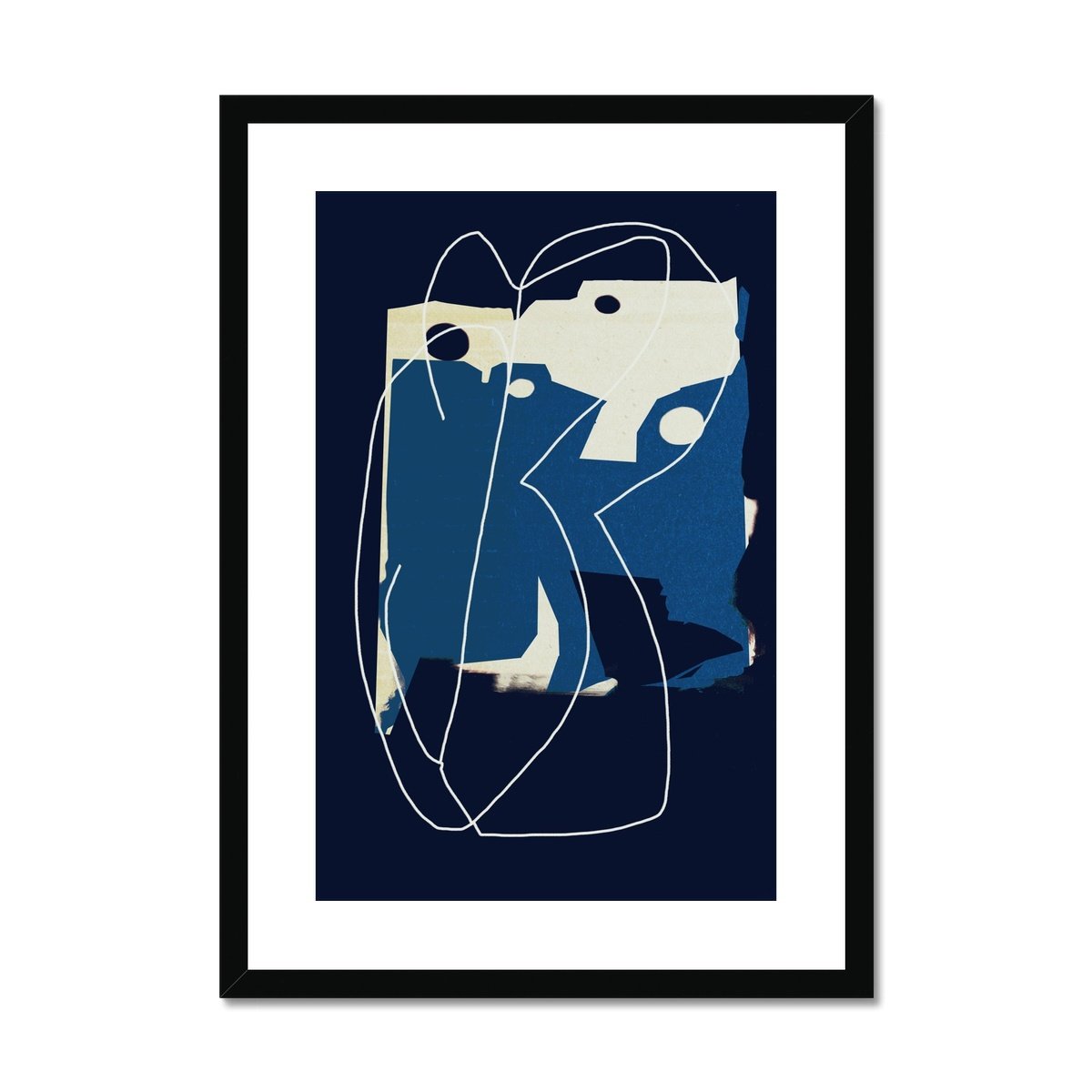 High Contrast Blue - Rowdy Space