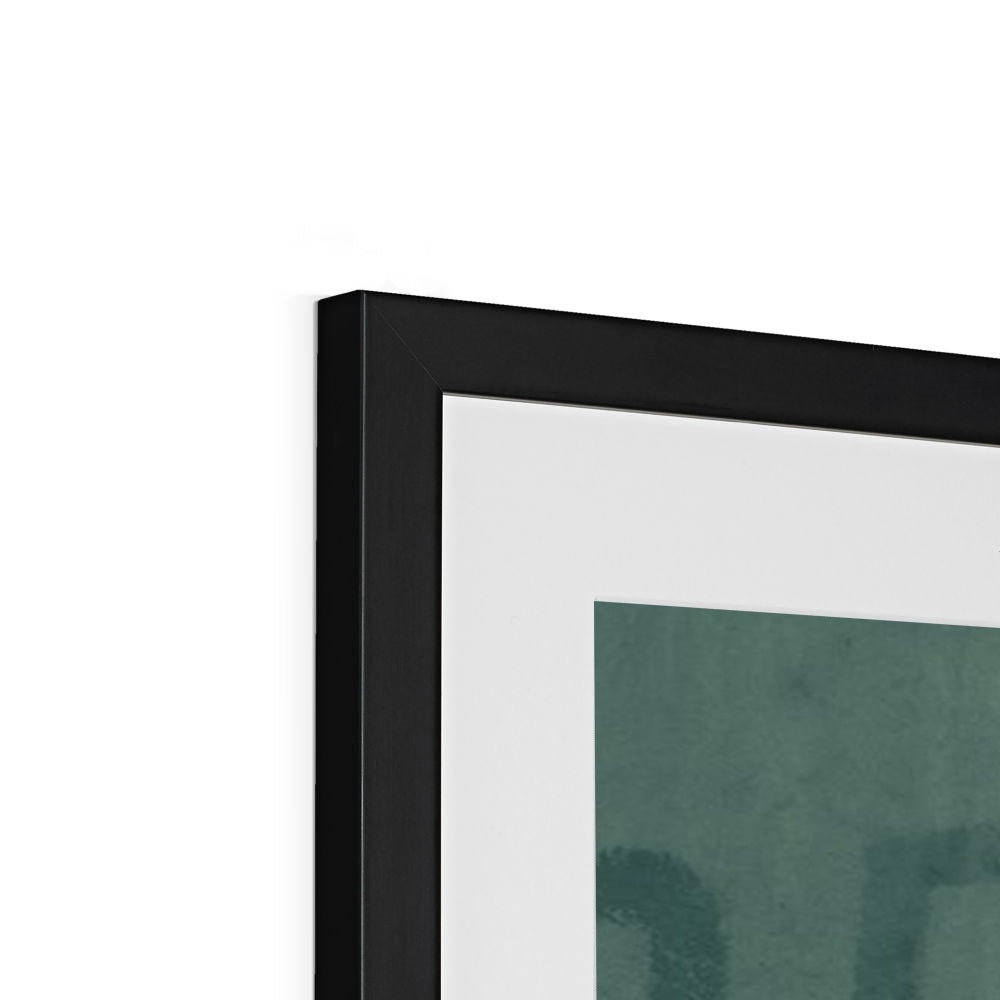Che Green Framed & Mounted Print