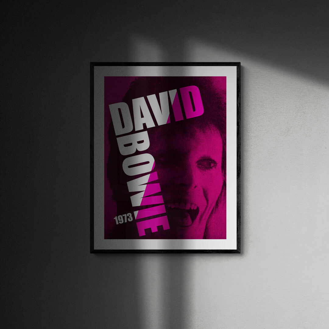 David Bowie Framed & Mounted Print
