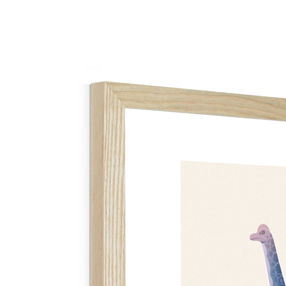 Framed Dinosaur Poster