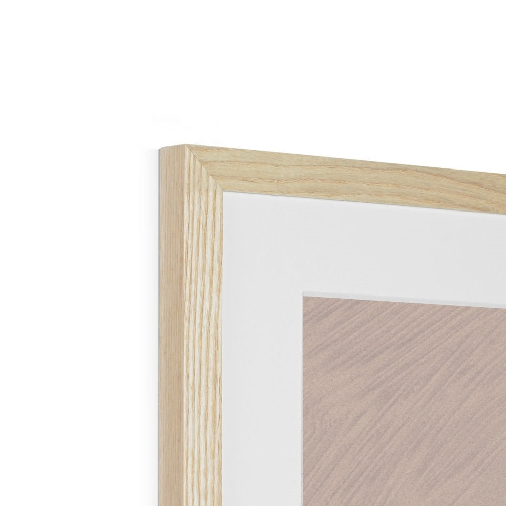 Soft Shapes Framed & Mounted Print