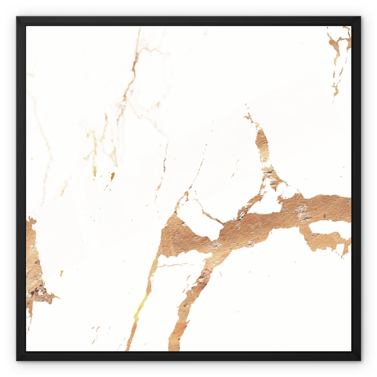 Calacatta Framed Canvas