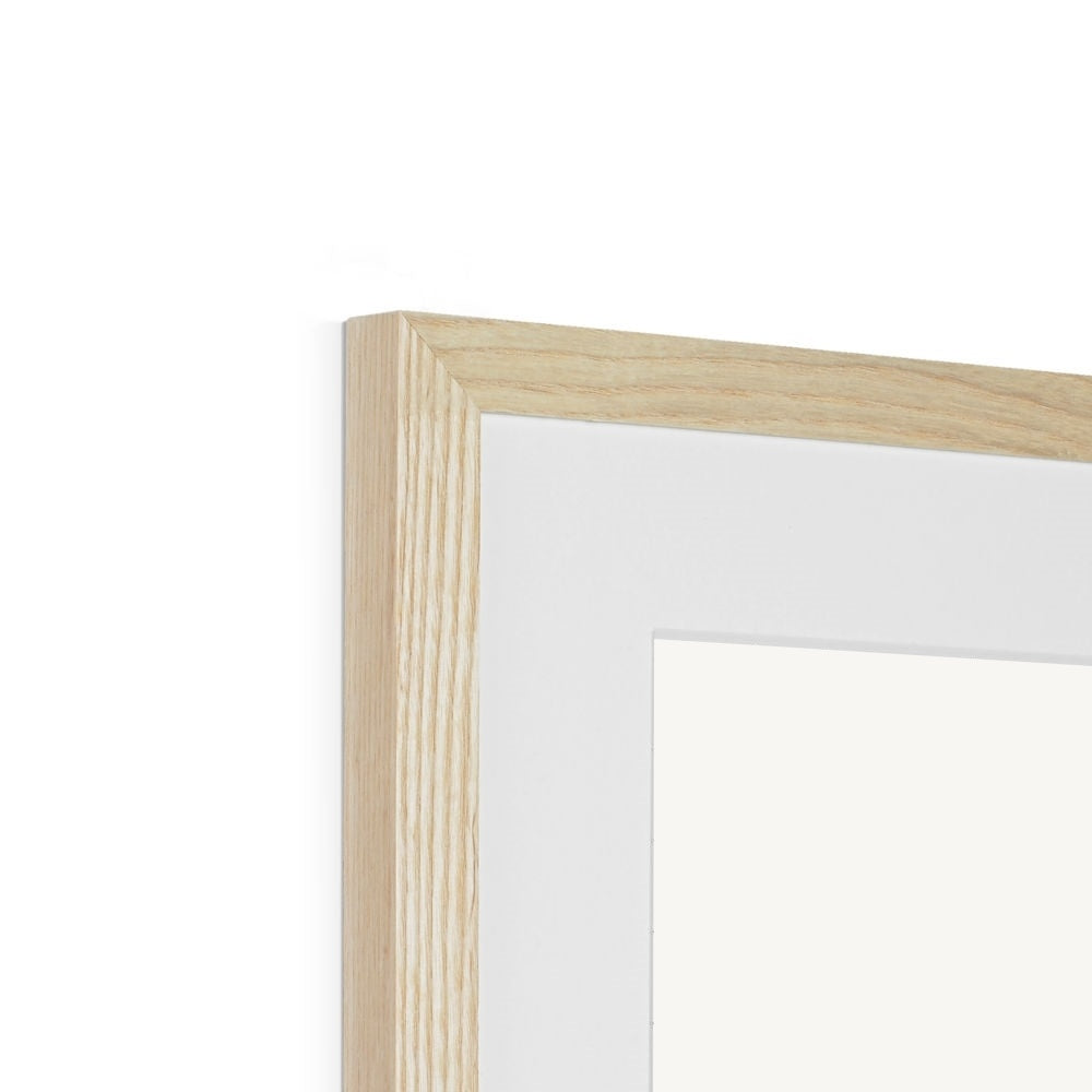 Abstract Lines 1 Framed & Mounted Print
