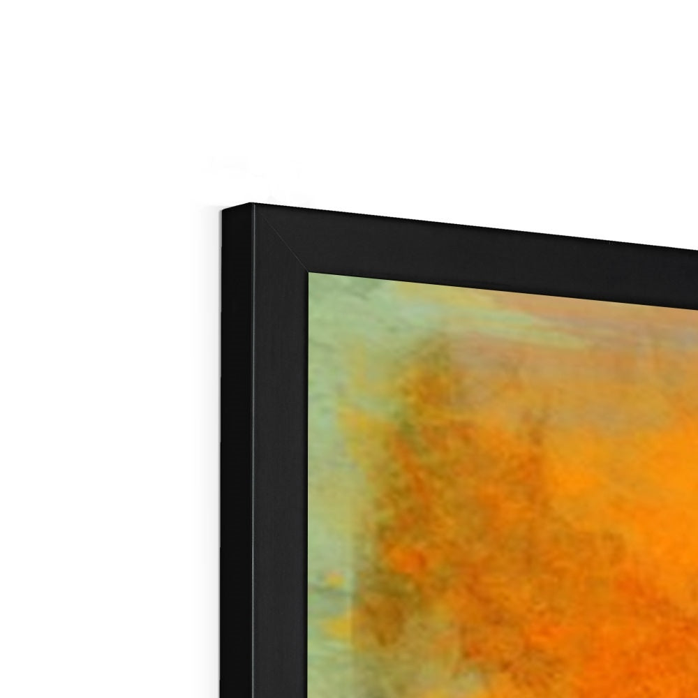 Rotko Red Framed Print