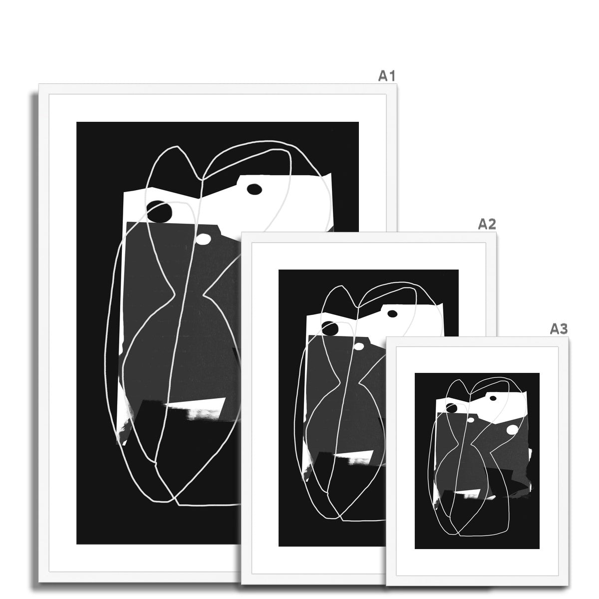 High Contrast Monochrome - Rowdy Space