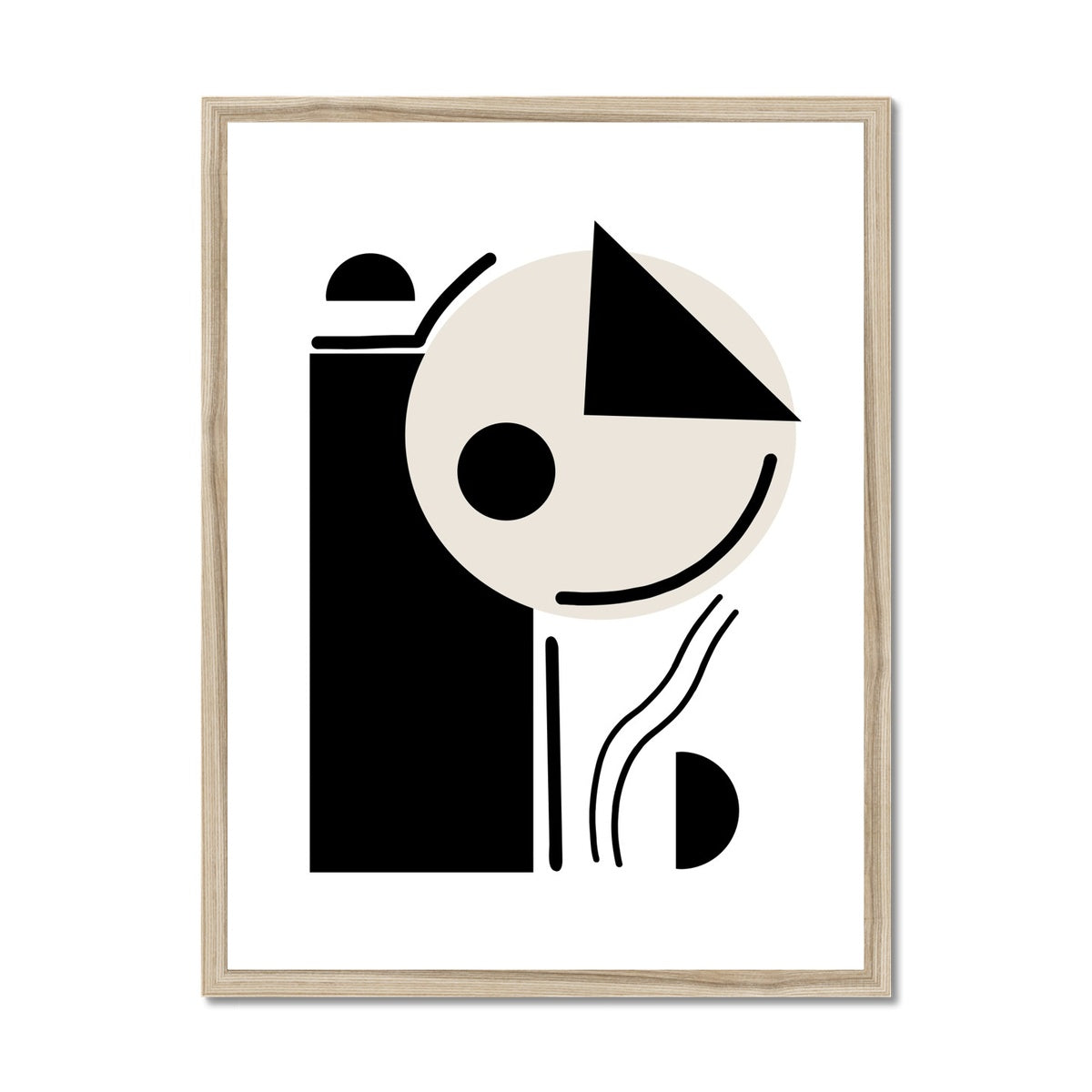 Geo Print 2 Framed Print