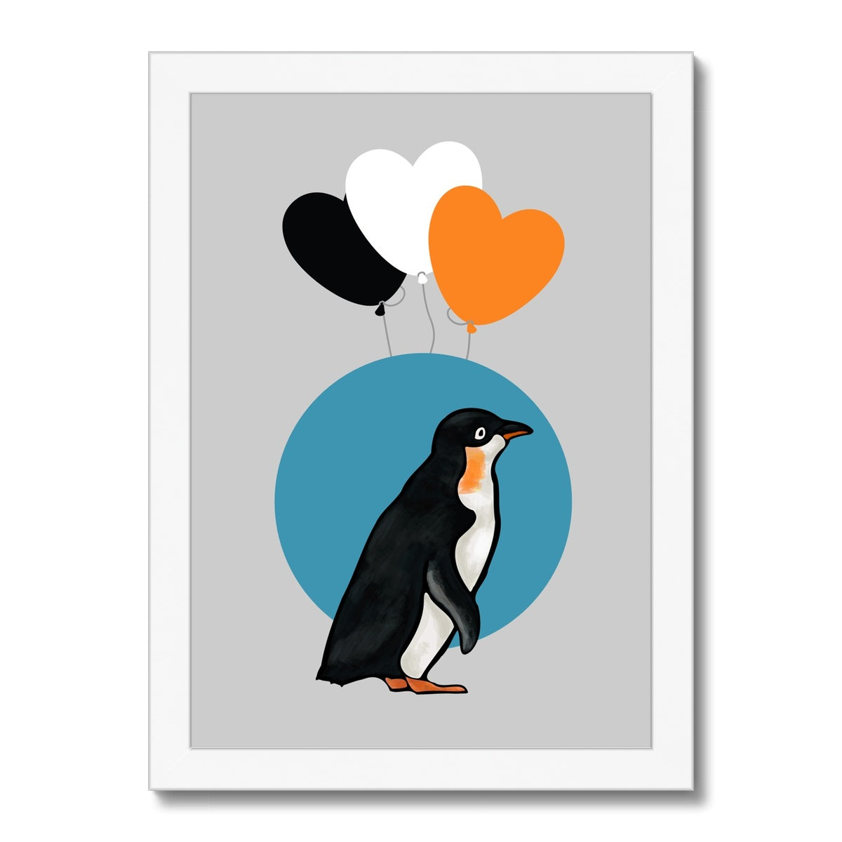 Penguin Framed Print