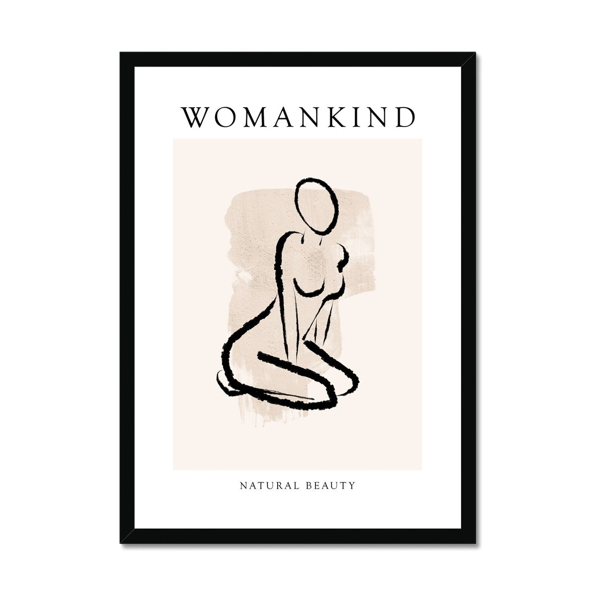 Natural Beauty Framed Print
