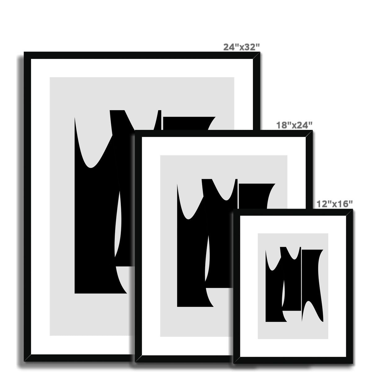 Black Box 1 Framed & Mounted Print