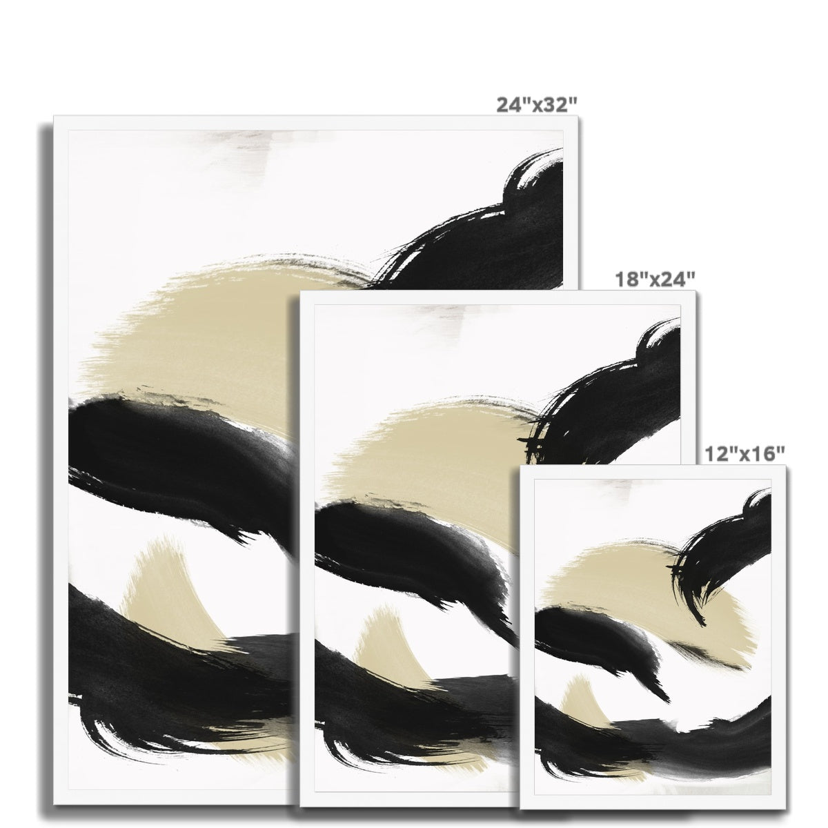 Abstract Mist 2 Framed Print