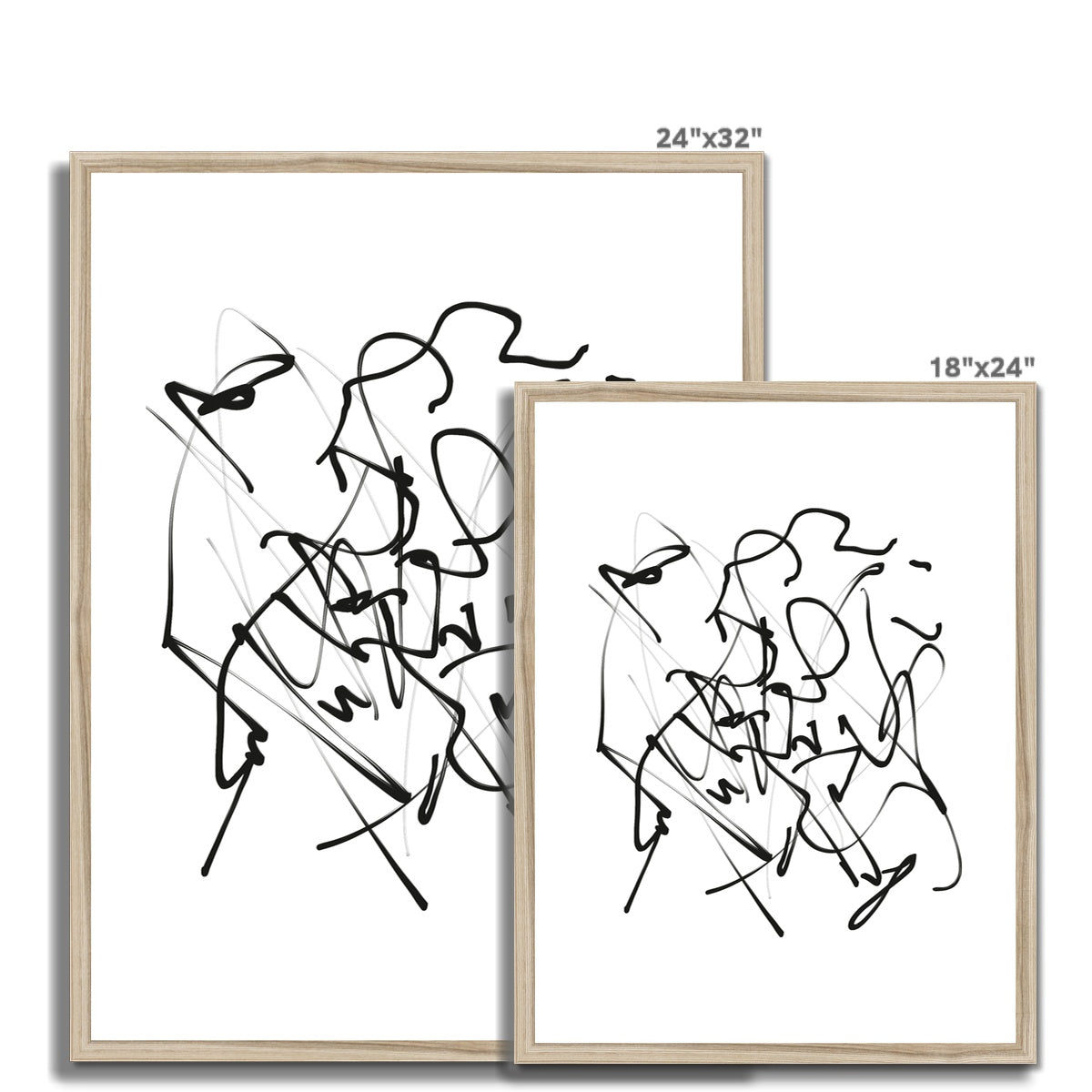 Du Monde Framed & Mounted Print
