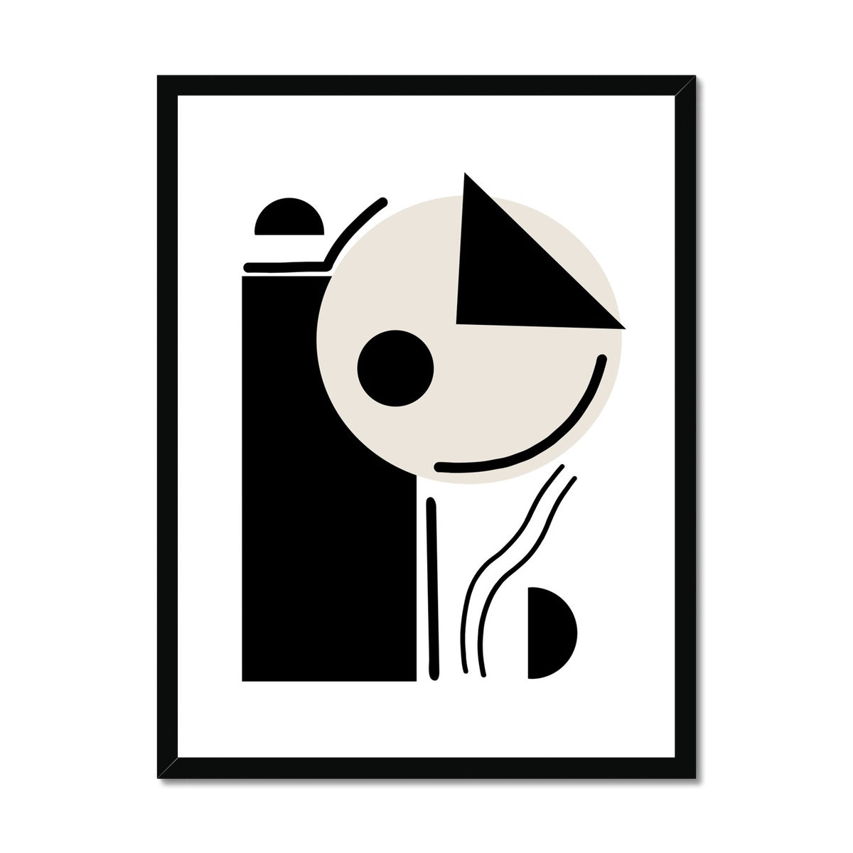 Geo Print 2 Framed Print