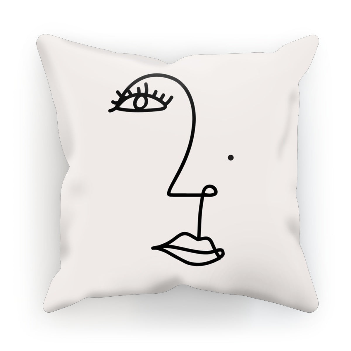 Line Art Her Cushion