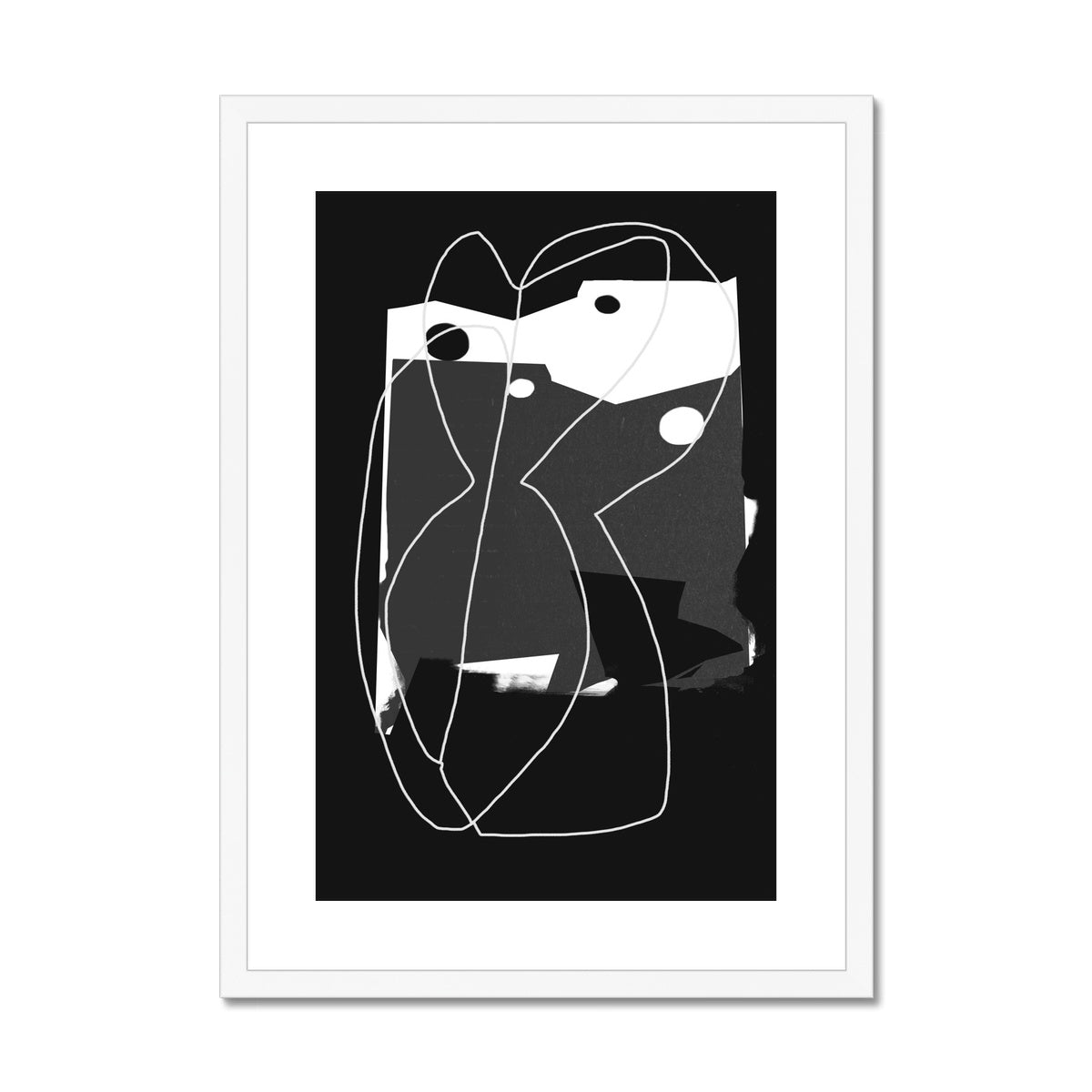 High Contrast Monochrome - Rowdy Space