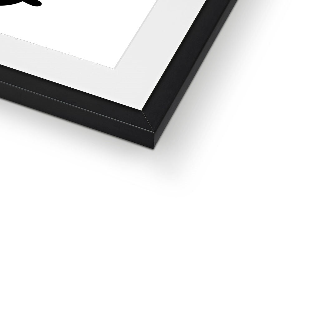 Scribbles Framed & Mounted Print